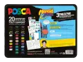Mallette Posca pour apprendre à coloriser des personnages manga. Contient 20 marqueurs, des fiches tutos et un poster. Posca, c'est quoi ? Des feutres créatifs pour tous supports.