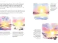 Aquarelle d'un paysage au soleil levant, montrant comment utiliser de l'aquarelle pour capturer la lumière et créer des atmosphères.