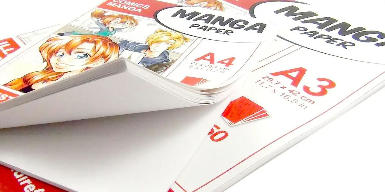 Packs de papier pour feutre alcool, idéal pour vos créations manga. Format A4 et A3.