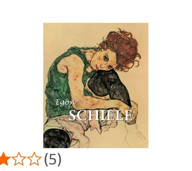 Portrait d'une jeune femme aux cheveux roux, recroquevillée, dans le style expressif d'Egon Schiele.